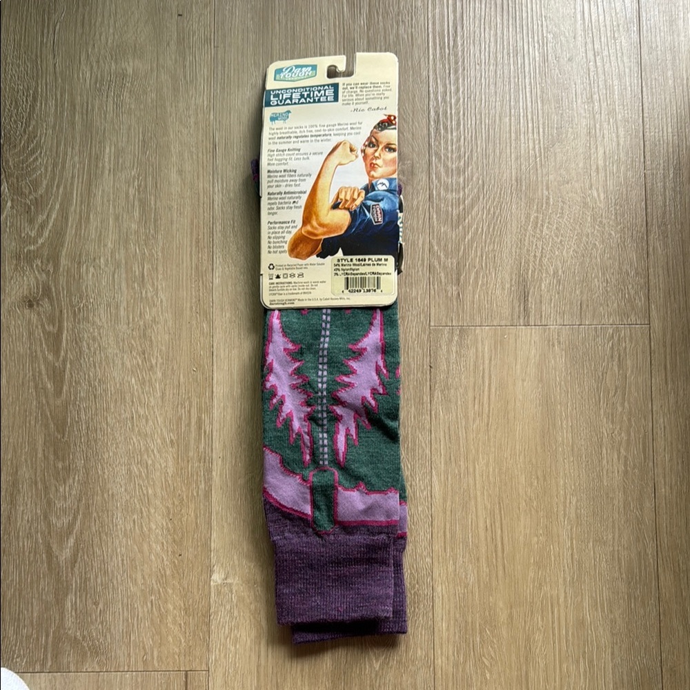 NWT Darn Tough Vermont Women’s Medium Knee High Socks - Picture 4 of 5